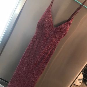 Pink Sparkle Sleeveless Dress